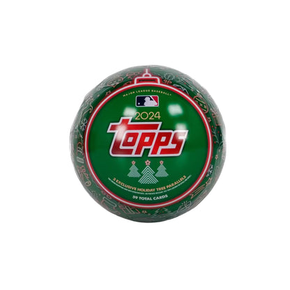 2024 Topps Holiday Baseball Tin