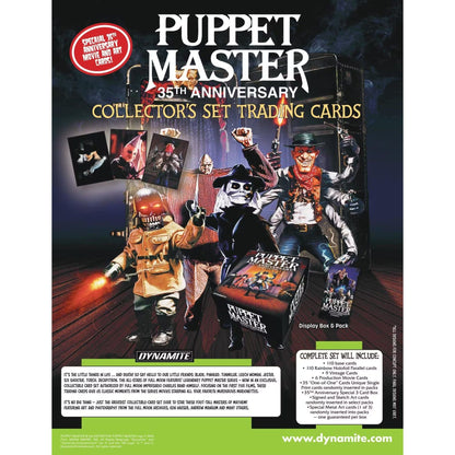 Puppet Master 35th Anniversary Collector Trading Card Hobby Box