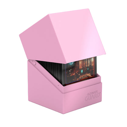 Ultimate Guard Boulder 100+ Standard Solid Candy Pink Deck Case