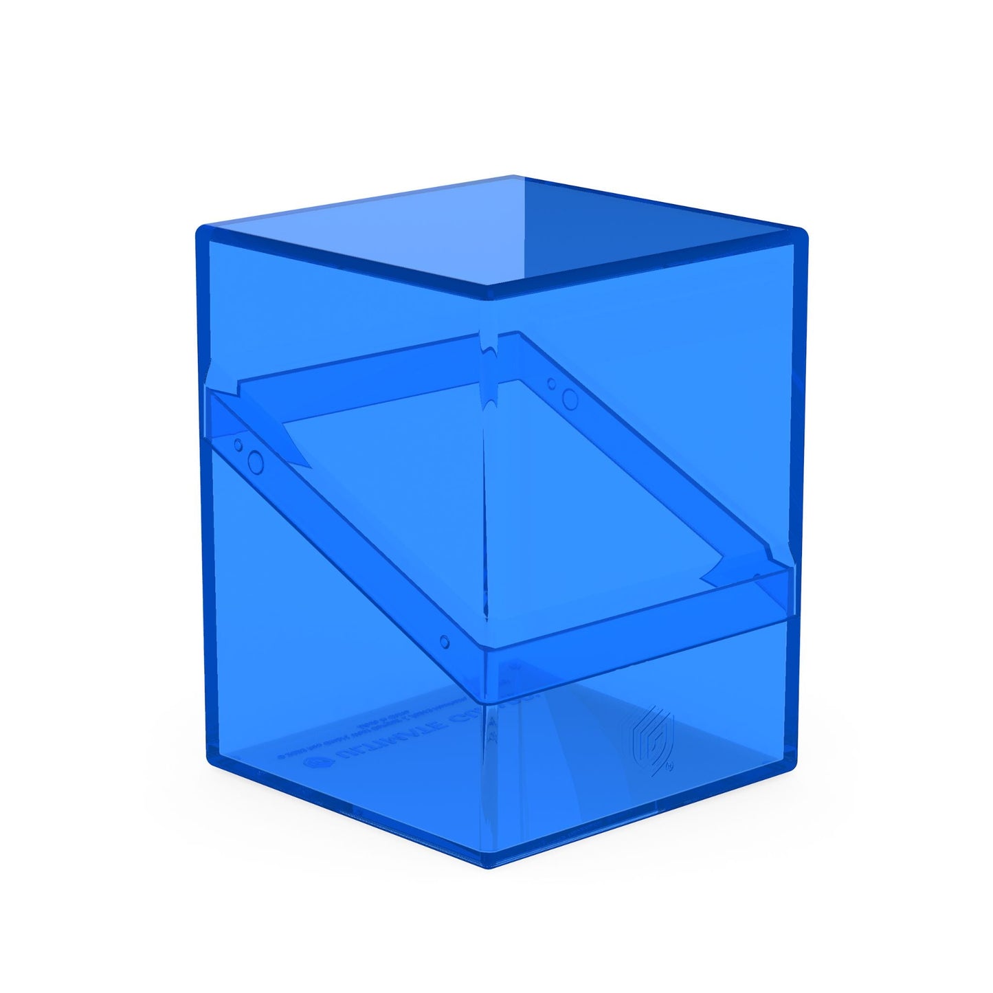 Ultimate Guard Boulder 100+ Standard Clear Sapphire Deck Case