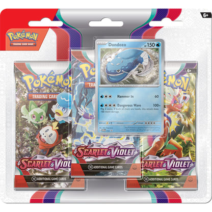 Pokemon Scarlet & Violet Base Set 3 Booster Pack Blister