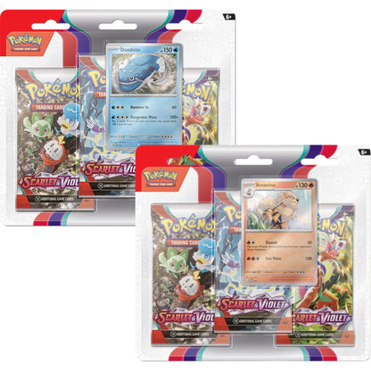 Pokemon Scarlet & Violet Base Set 3 Booster Pack Blister
