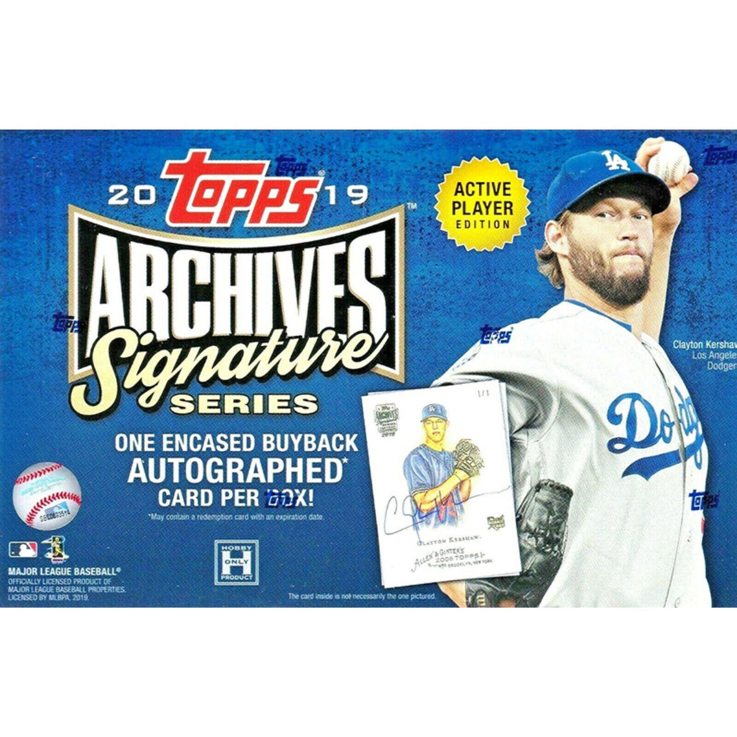 2019 Topps Archives Signature Series Active Baseball Hobby Box