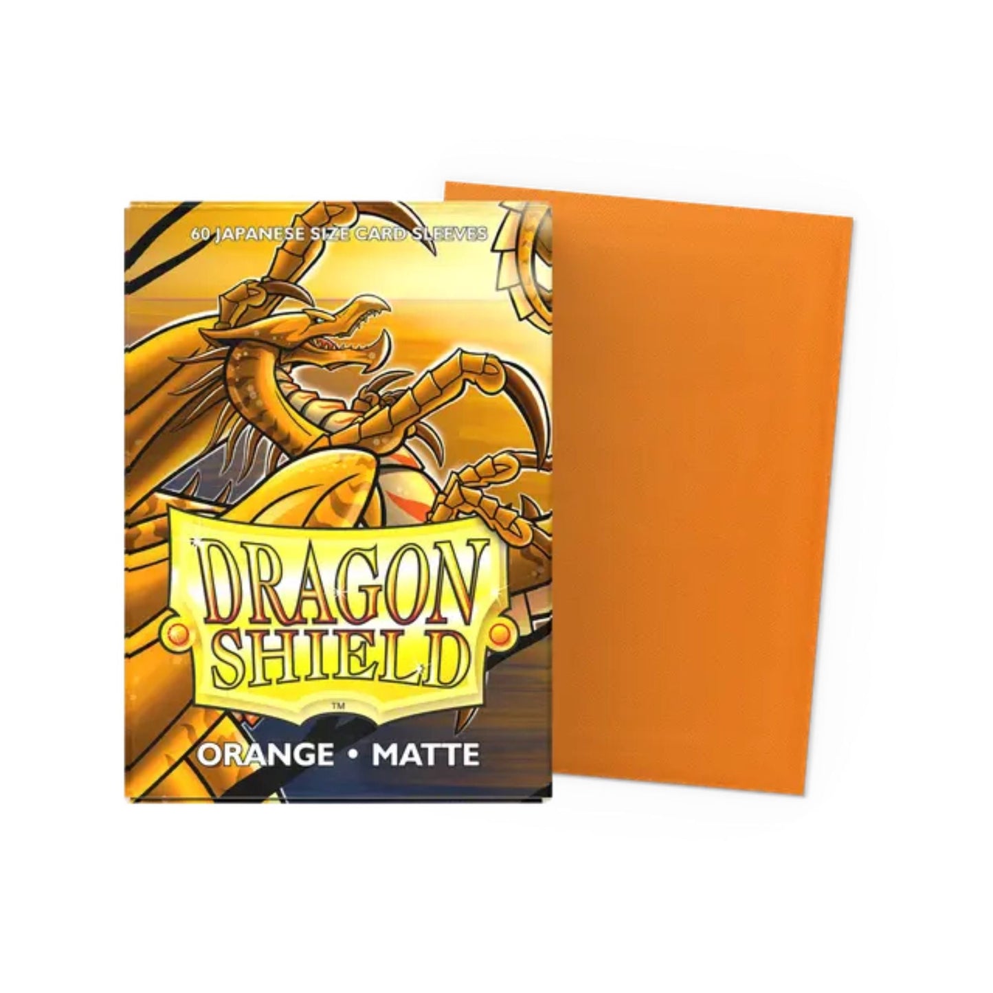 Dragon Shield Sleeves Japanese Matte Orange