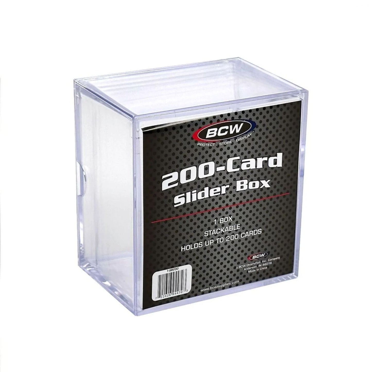 BCW 200ct 2-Piece Slider Box