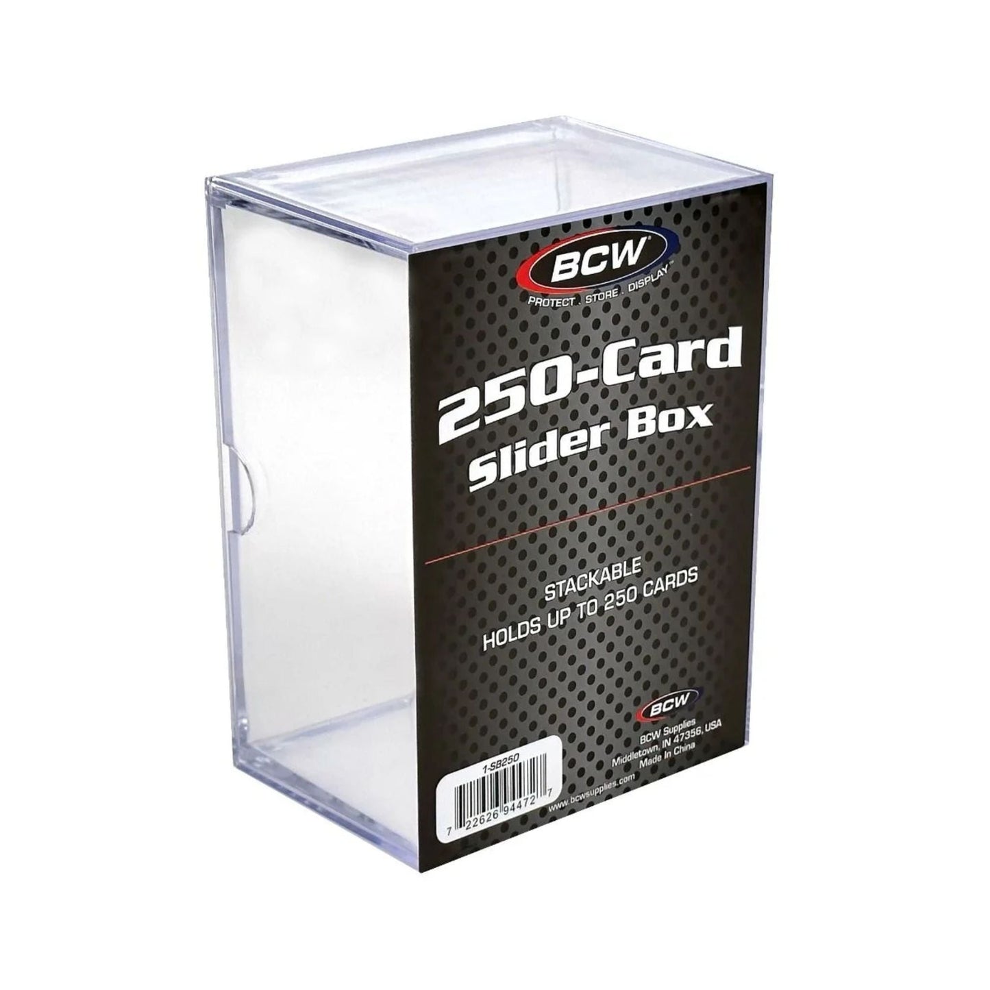 BCW 250ct 2-Piece Slider Box