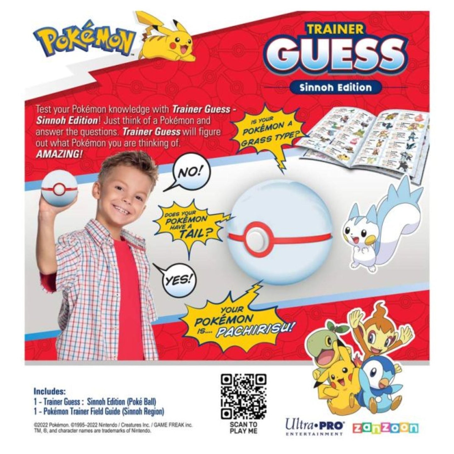 Pokemon Trainer Guess Sinnoh Edition