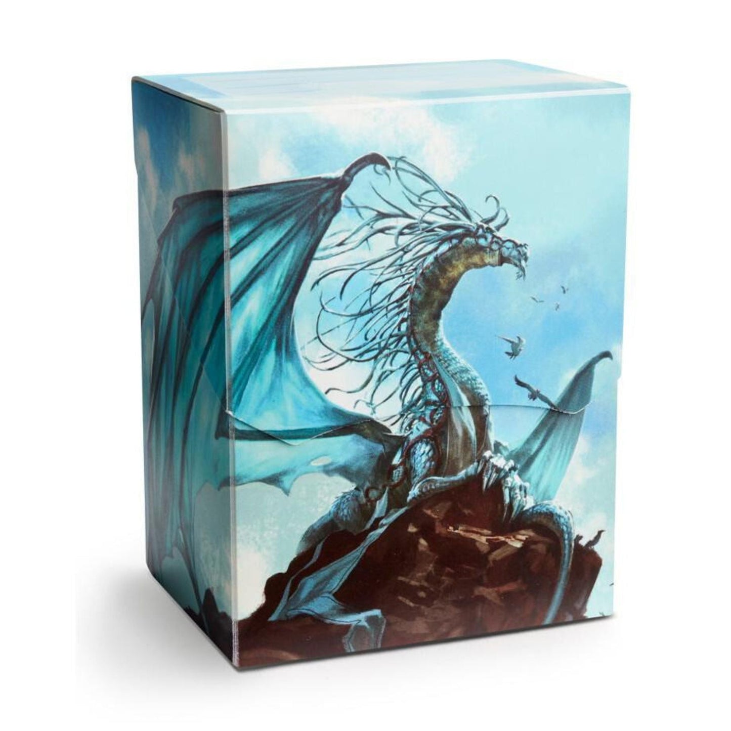 Dragon Shield Deck Shell Silver Art Deckbox