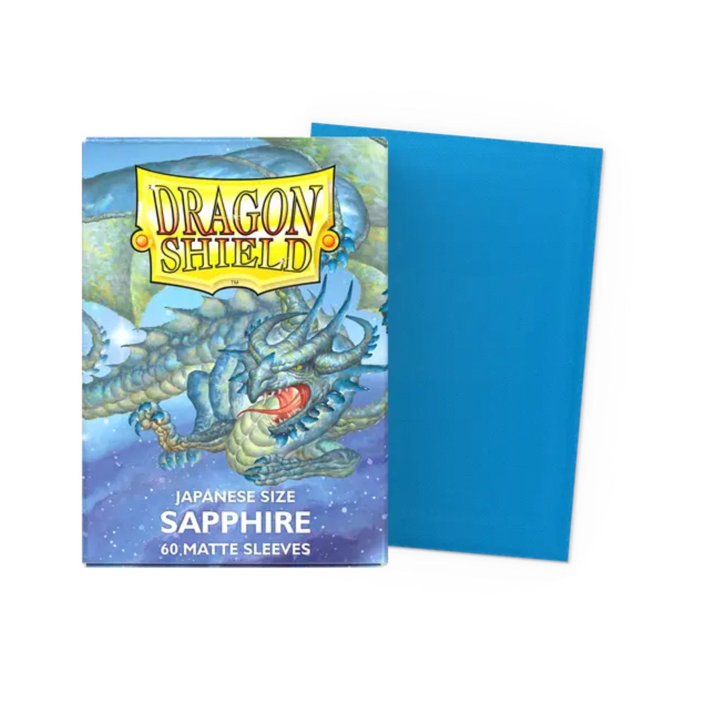 Dragon Shield Sleeves Japanese Matte Sapphire Turikos