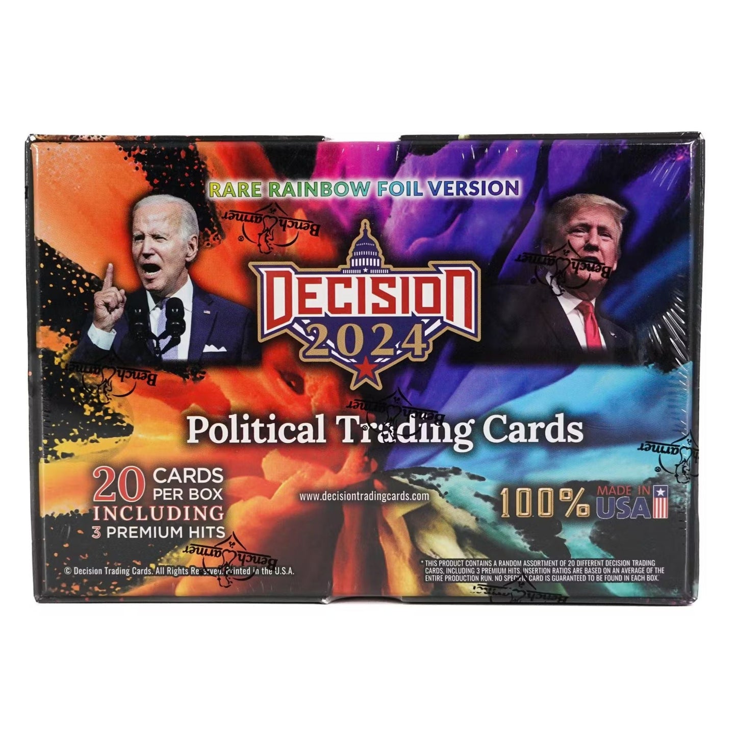 2024 Leaf Decision Rainbow Foil Version Hobby Box