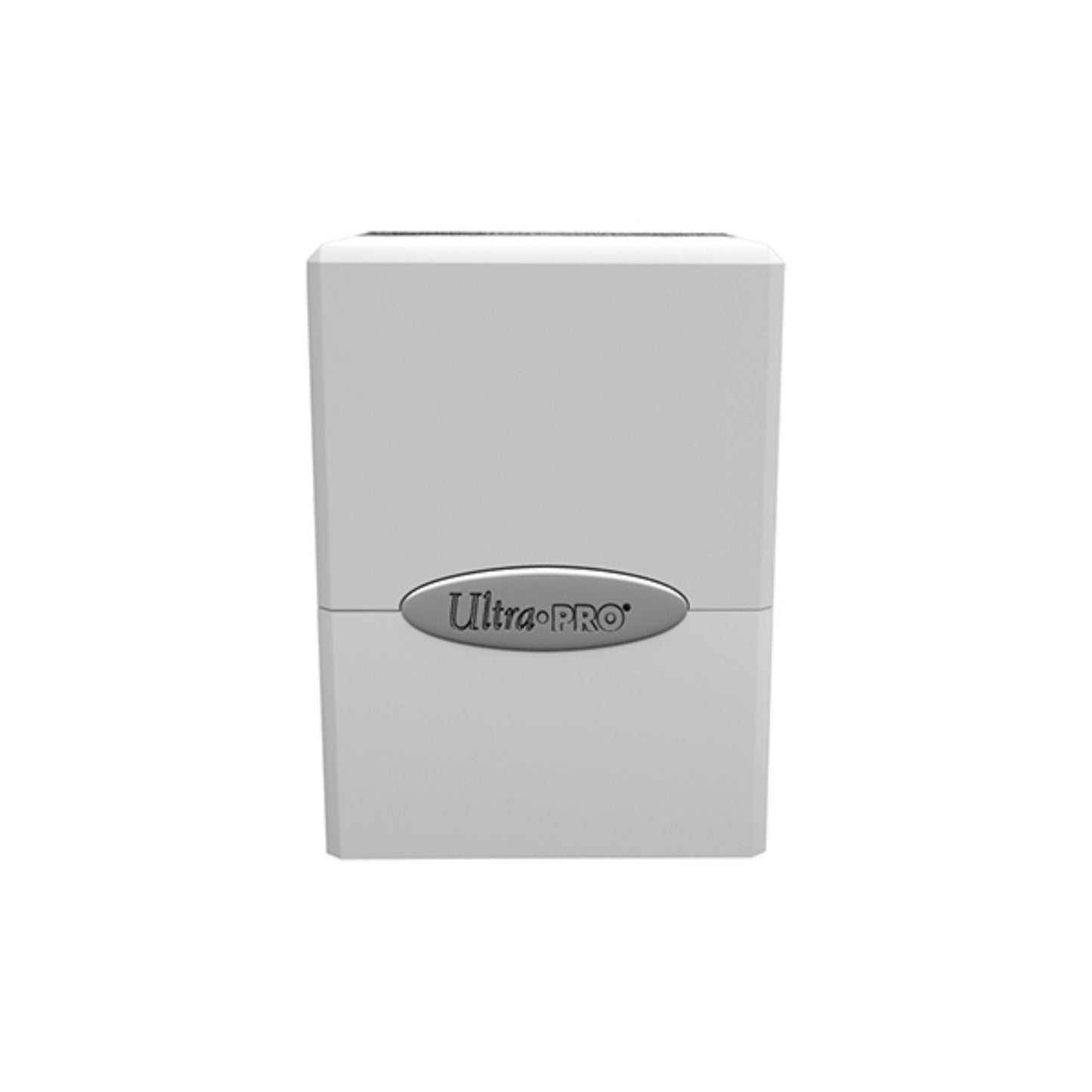 Ultra Pro Satin Cube 100+ Solid White Deckbox (Arctic)