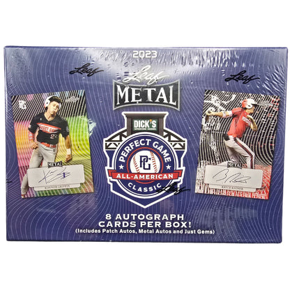 2023 Leaf Perfect Game All-American Classic Baseball Hobby Box