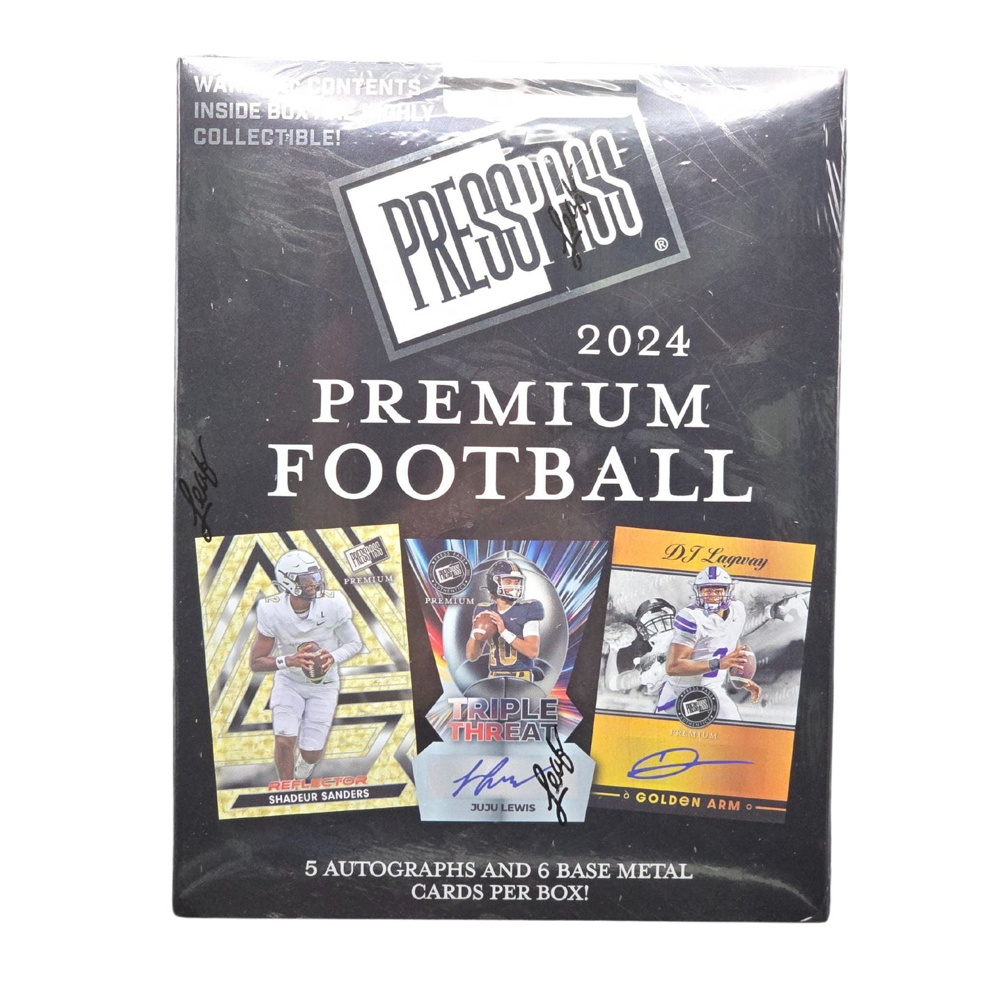 2024 Leaf Press Pass Premium Football Hobby Box