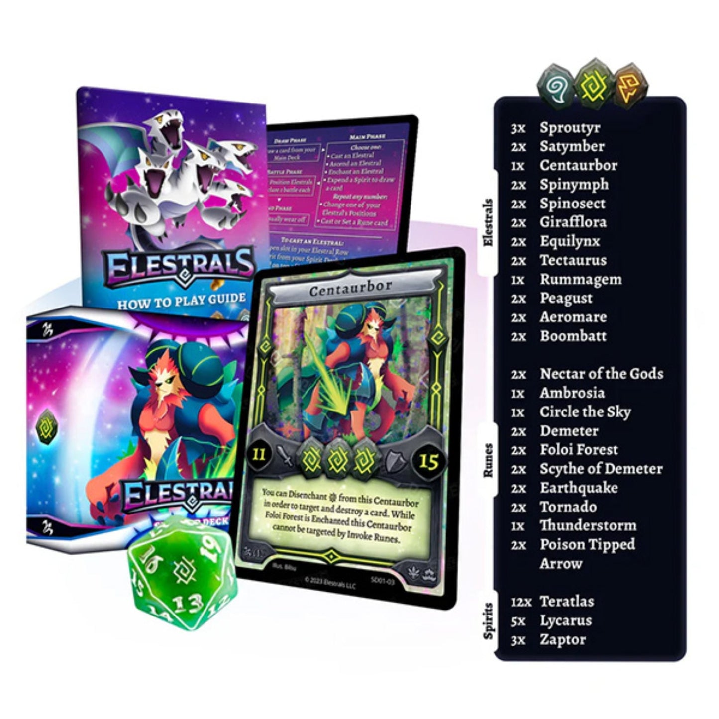 Elestrals 1st Edition Starter Deck Centaurbor