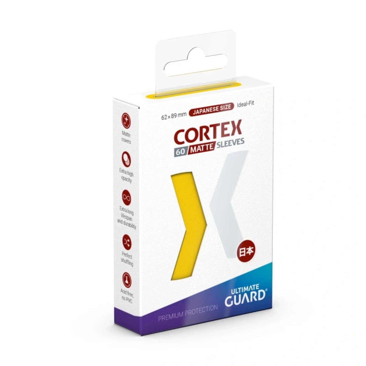 Ultimate Guard Cortex Japanese Size Matte Yellow