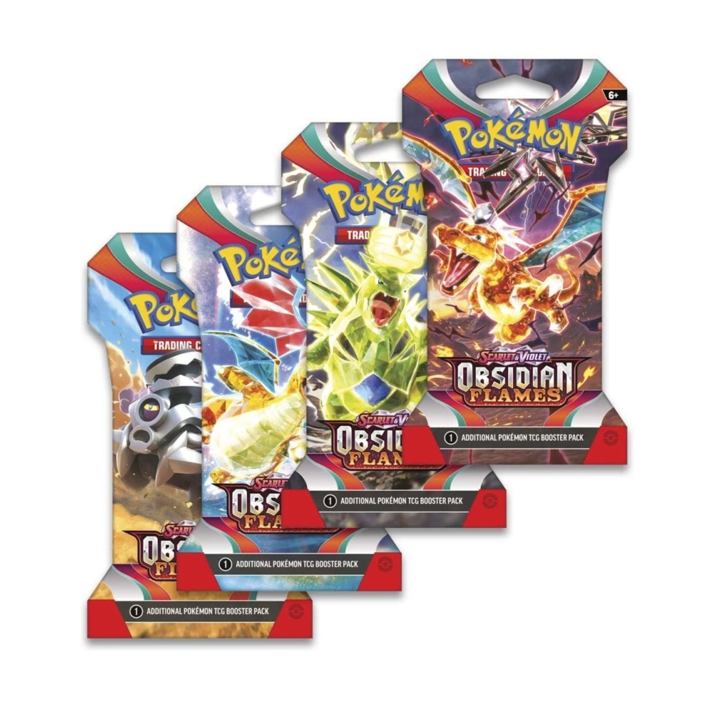 Pokemon Obsidian Flames Sleeved Booster Pack