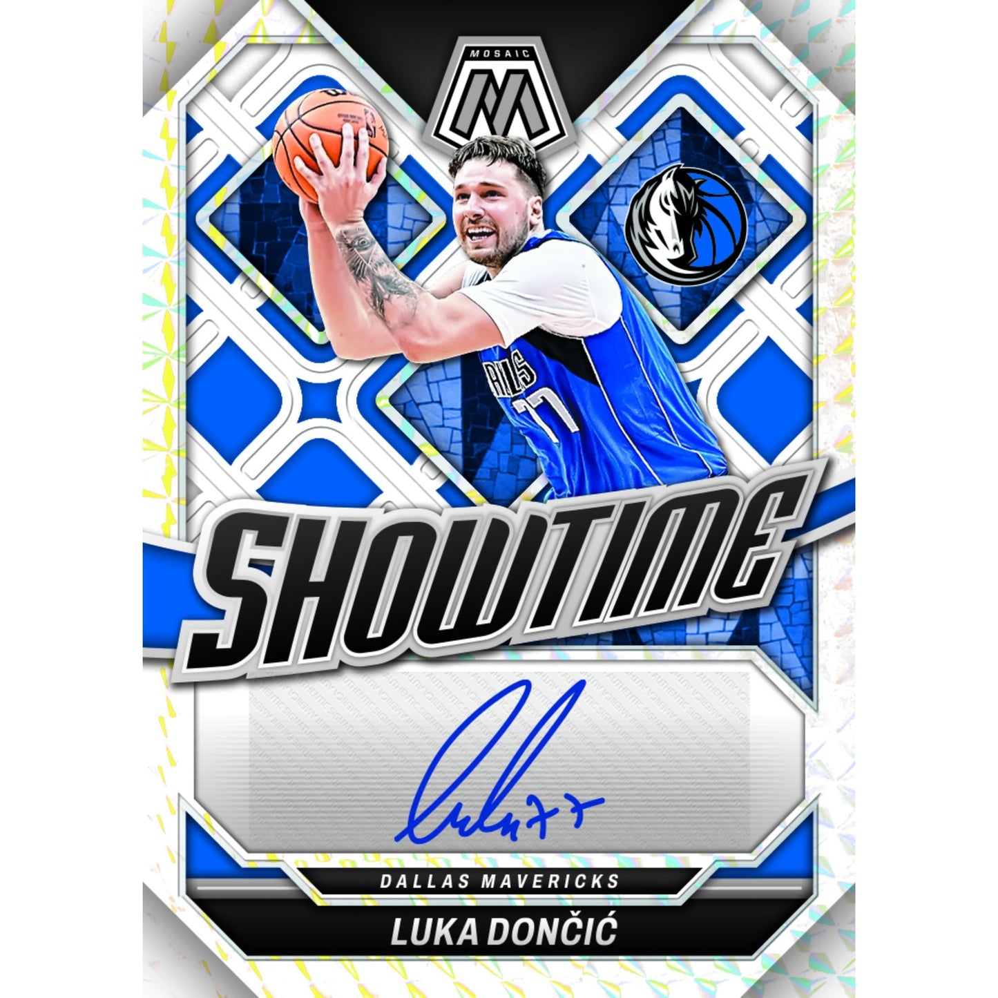 2023/24 Panini Mosaic Basketball Cards - Luka Doncic