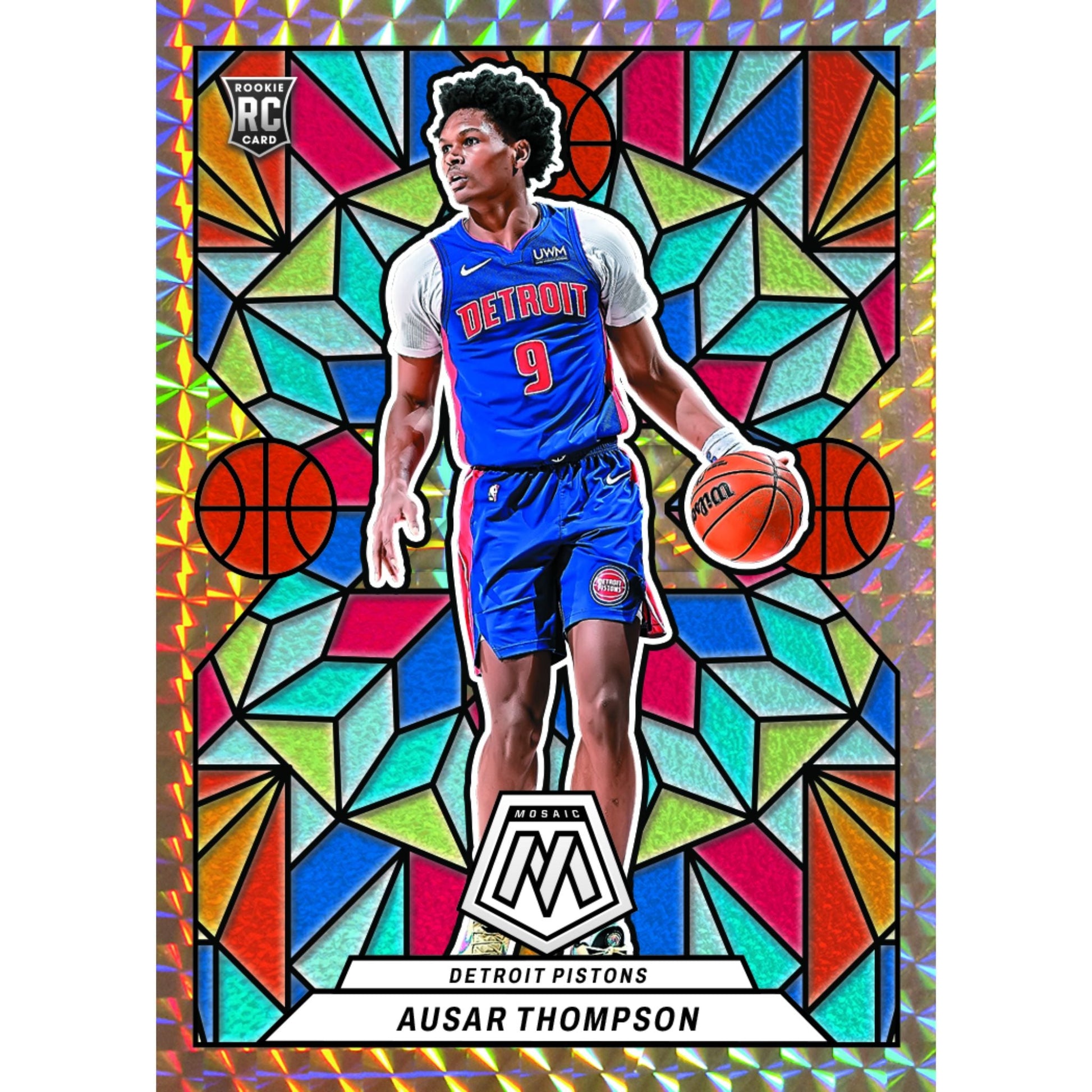 2023/24 Panini Mosaic Basketball Cards - Ausar Thompson