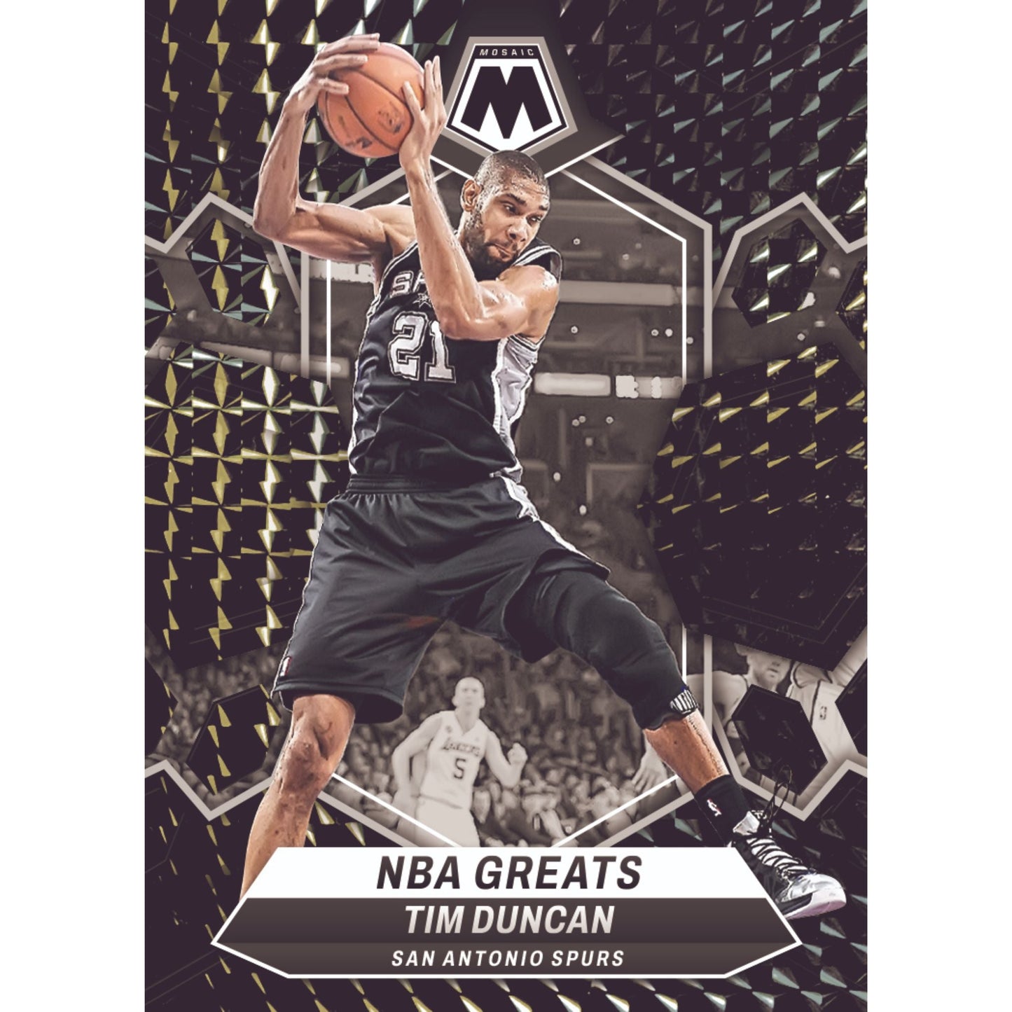 2023/24 Panini Mosaic Basketball Cards - Tim Duncan