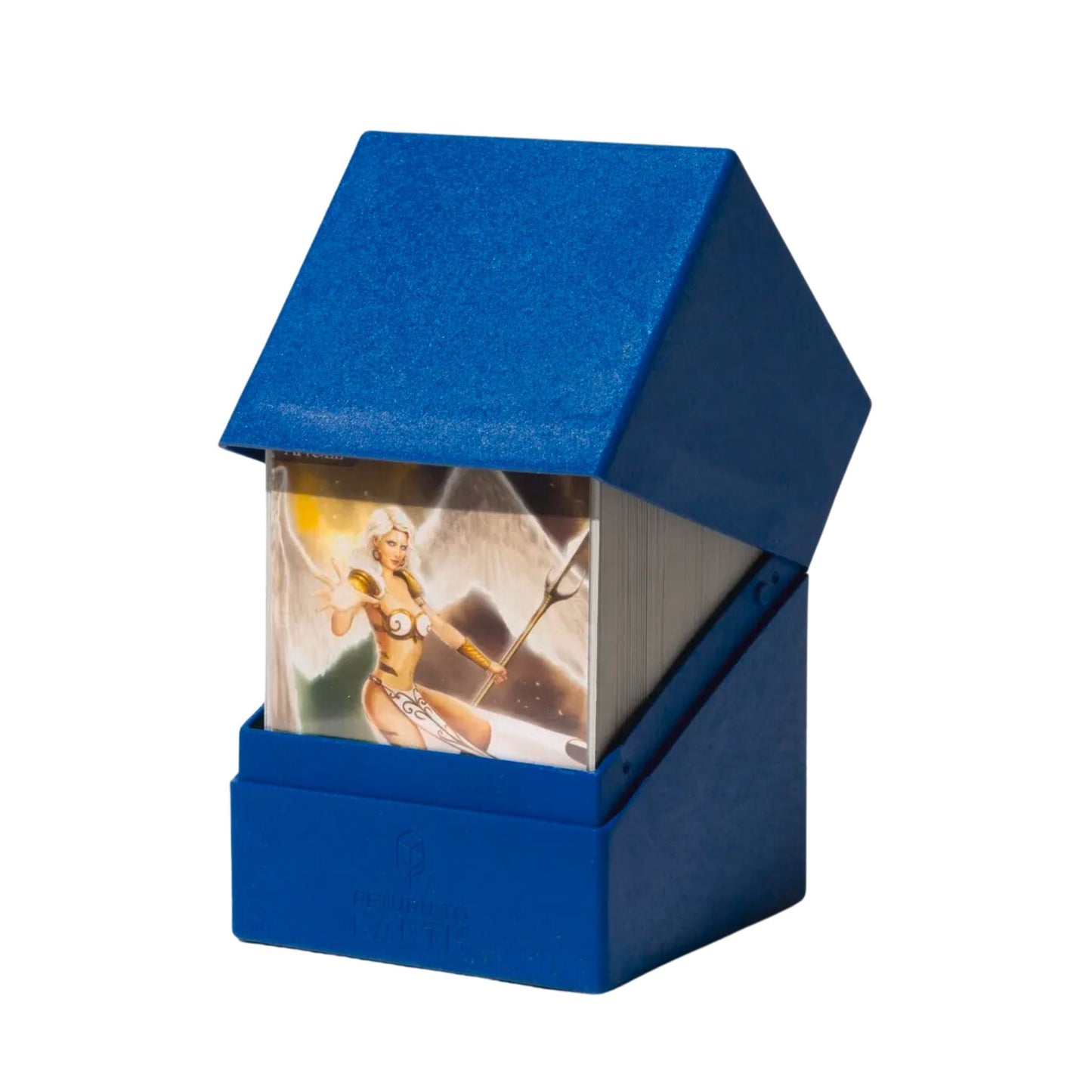 Ultimate Guard Boulder 100+ Standard Return to Earth Blue Deck Case