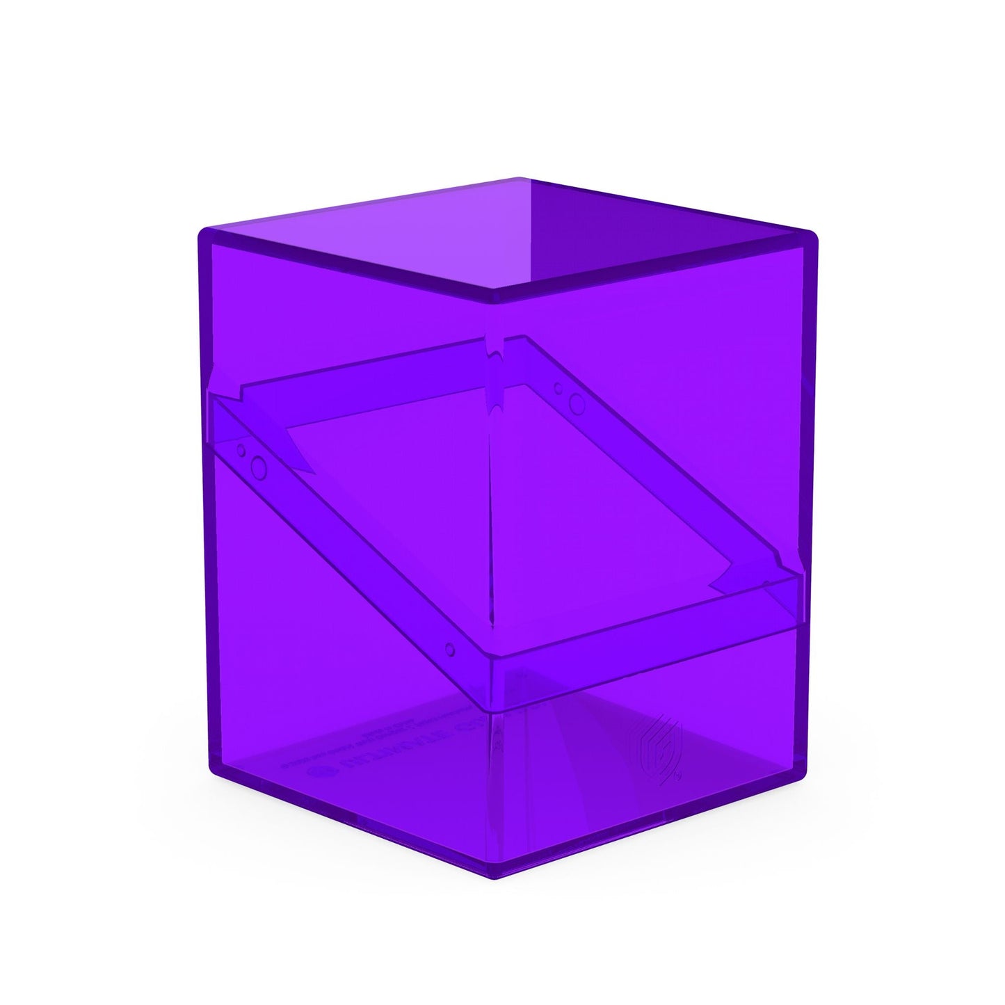 Ultimate Guard Boulder 100+ Standard Clear Amethyst Deck Case