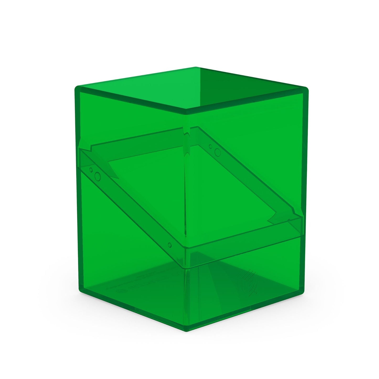 Ultimate Guard Boulder 100+ Standard Clear Emerald Deck Case