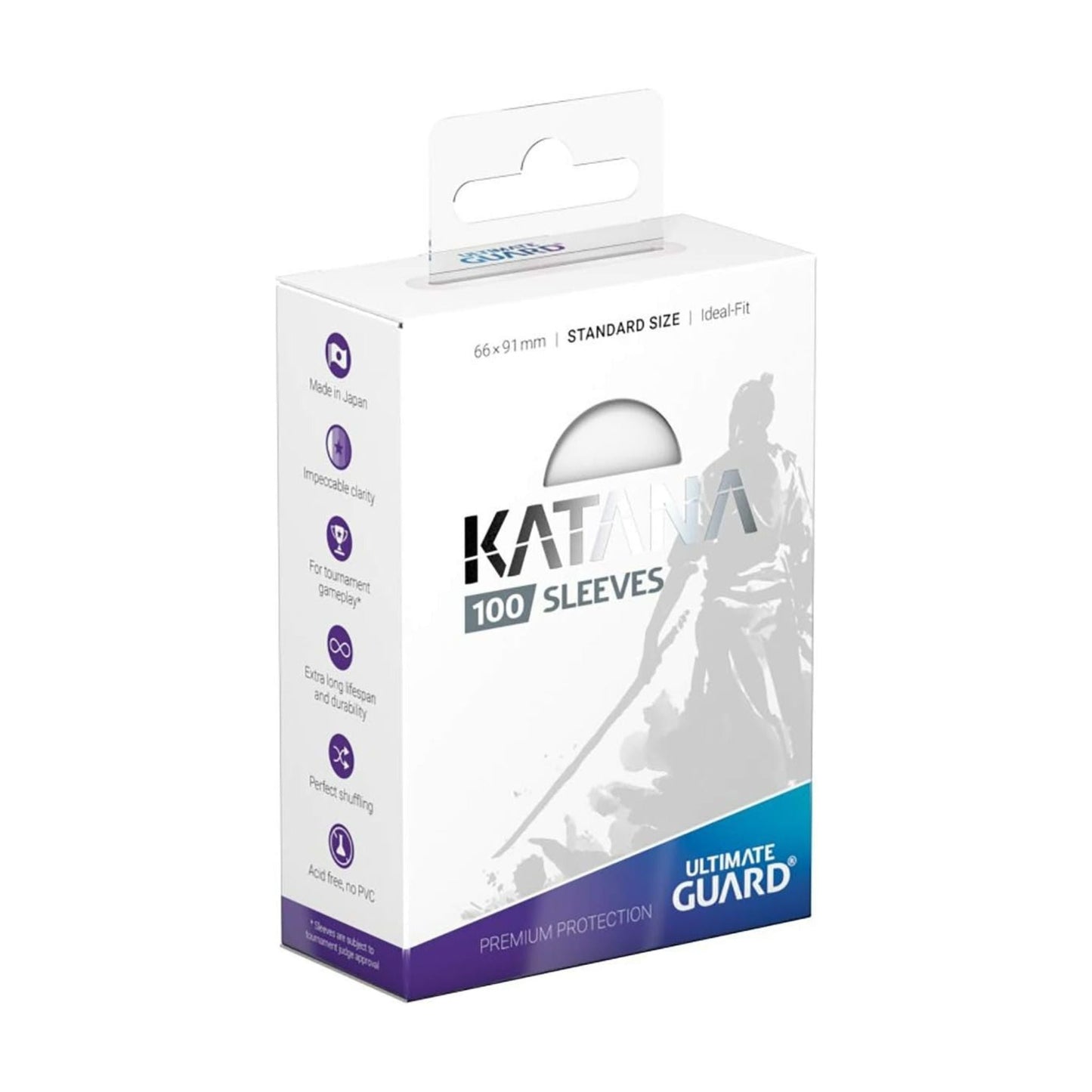 Ultimate Guard Katana Sleeves Transparent