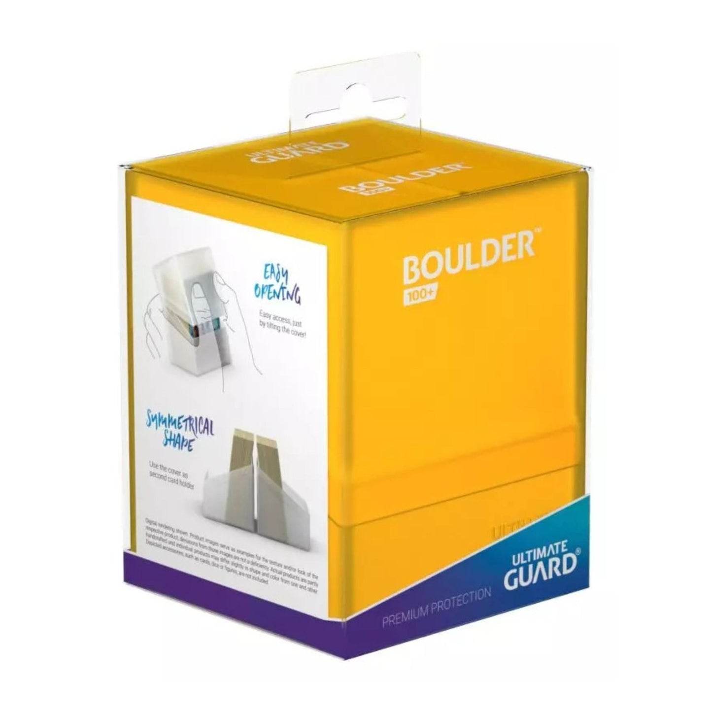 Ultimate Guard Boulder Deck Case 100+ Amber
