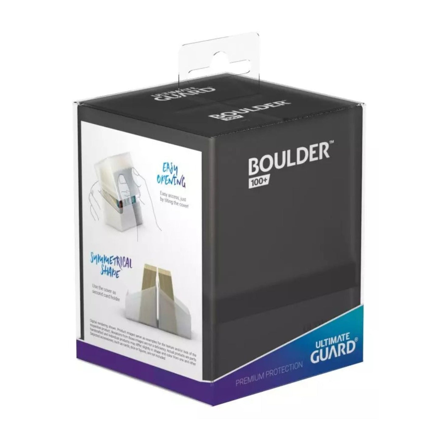 Ultimate Guard Boulder Deck Case 100+ Onyx