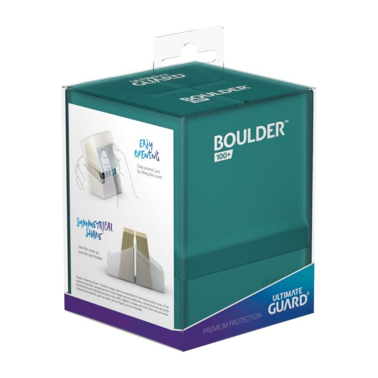Ultimate Guard Boulder Deck Case 100+ Malachite