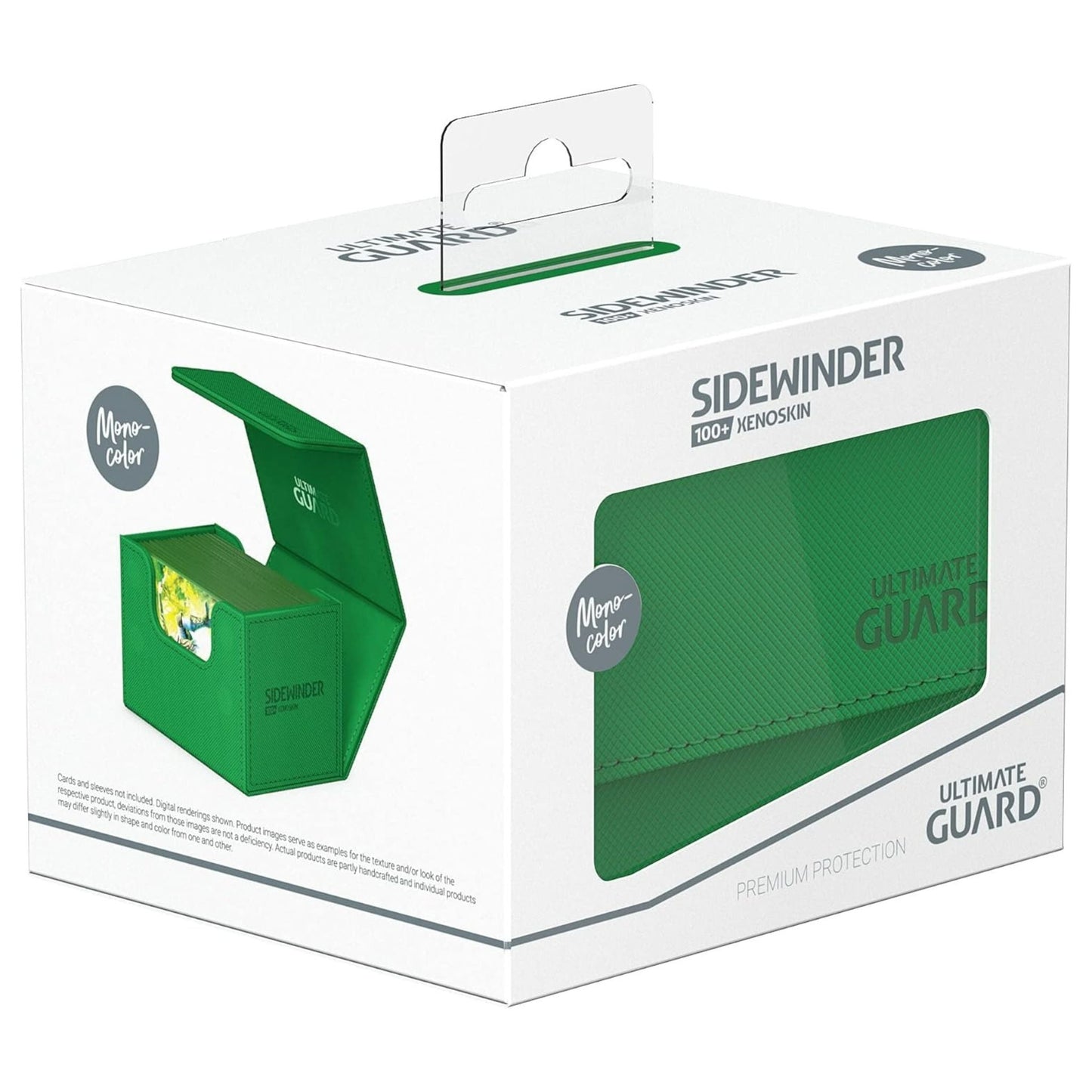 Ultimate Guard Sidewinder 100+ Monocolor Green