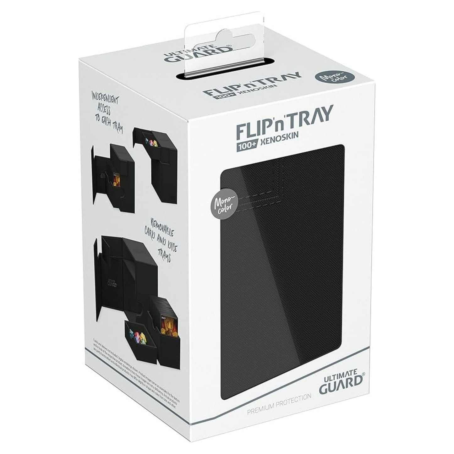 Ultimate Guard Flip n Tray 100+ Monocolor Black