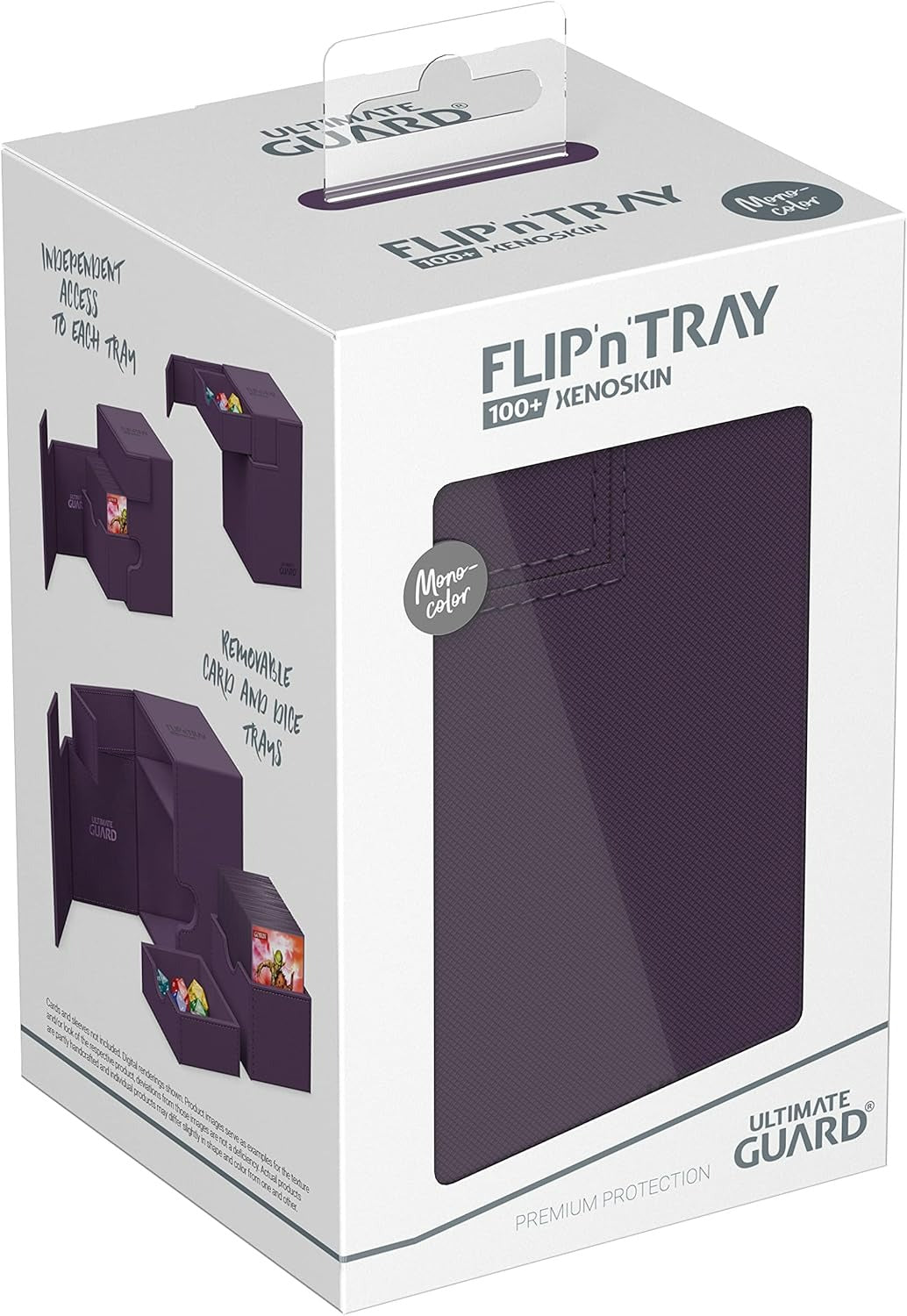 Ultimate Guard Flip n Tray 100+ Monocolor Purple