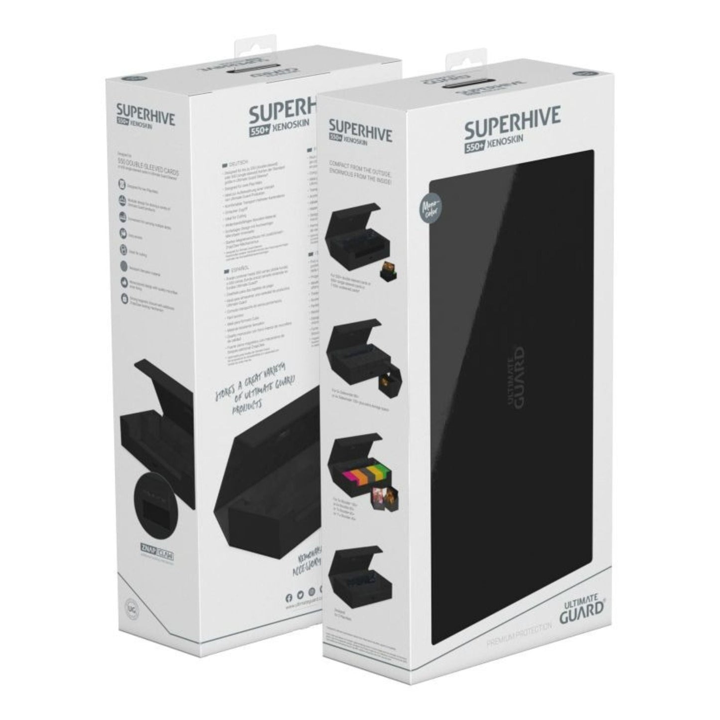 Ultimate Guard Superhive 550+ Monocolor  Black