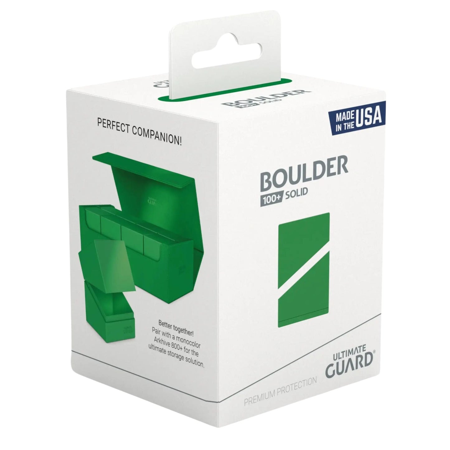 Ultimate Guard Boulder Solid 100+ Green