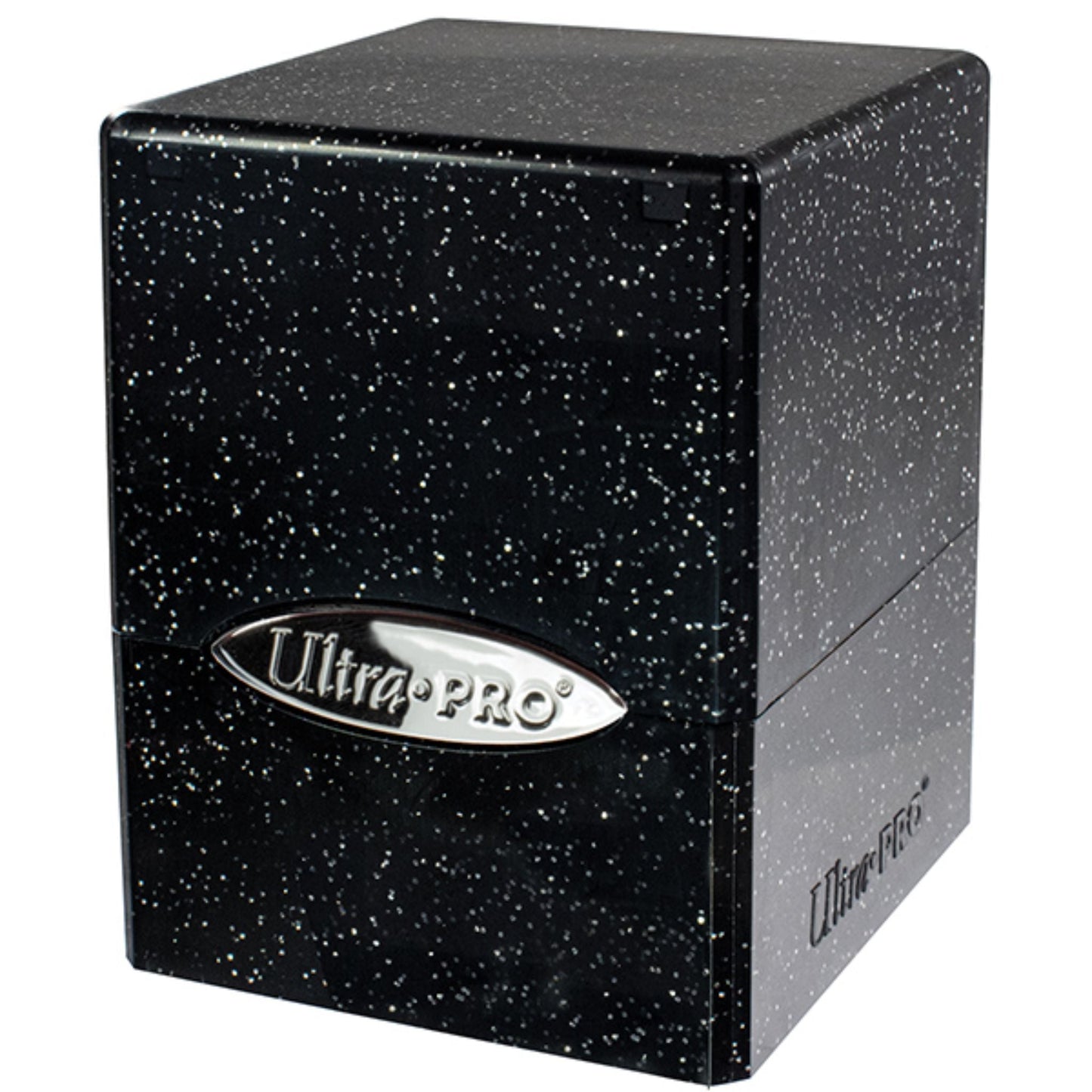 Ultra Pro Satin Cube 100+ Glitter Deckbox (Black)