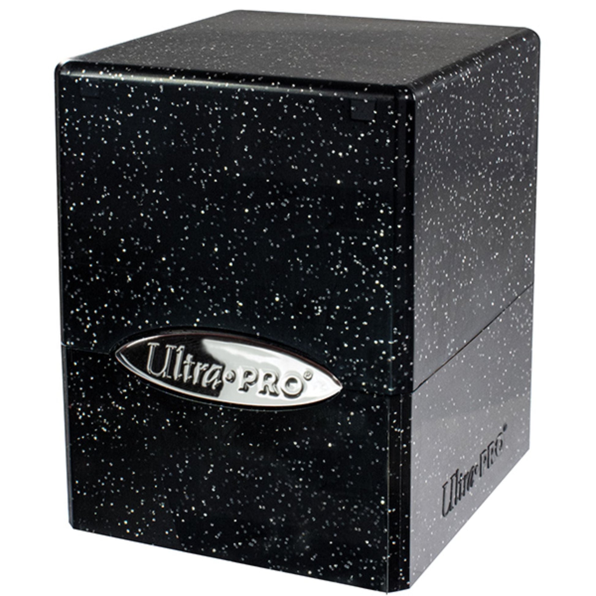 Ultra Pro Satin Cube 100+ Glitter Deckbox (Black)