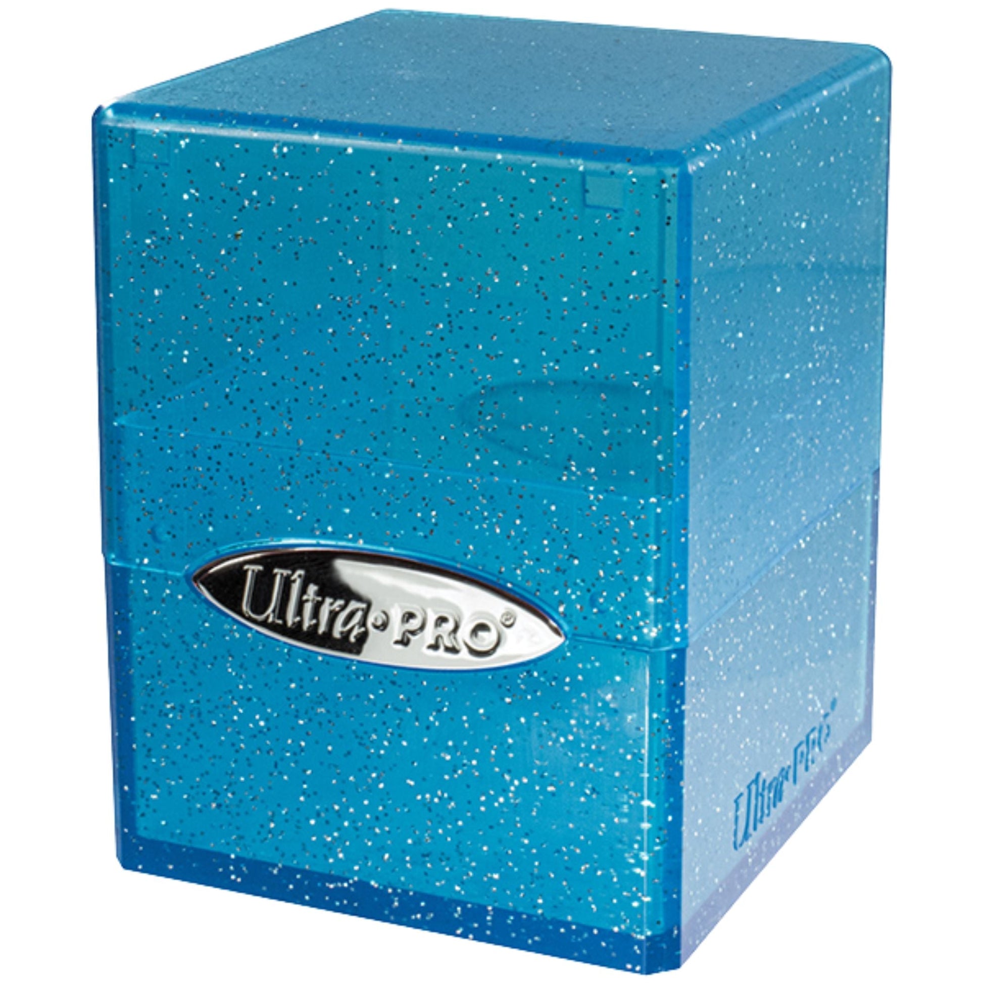Ultra Pro Satin Cube 100+ Glitter Deckbox (Blue)