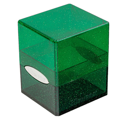 Ultra Pro Satin Cube 100+ Glitter Deckbox (Green)