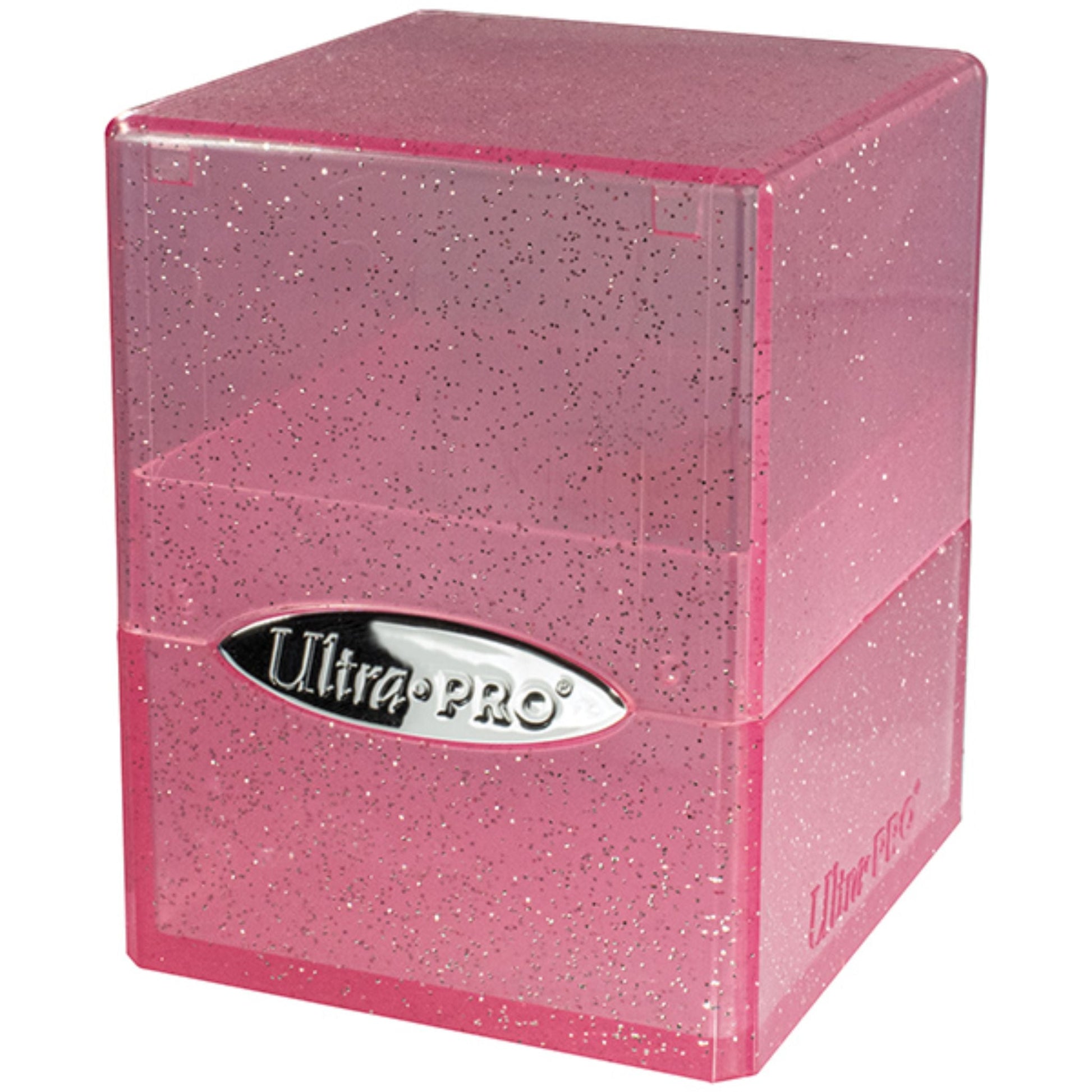 Ultra Pro Satin Cube 100+ Glitter Deckbox (Pink)