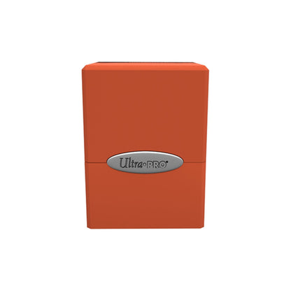 Ultra Pro Satin Cube 100+ Solid Orange Deckbox (Pumpkin)
