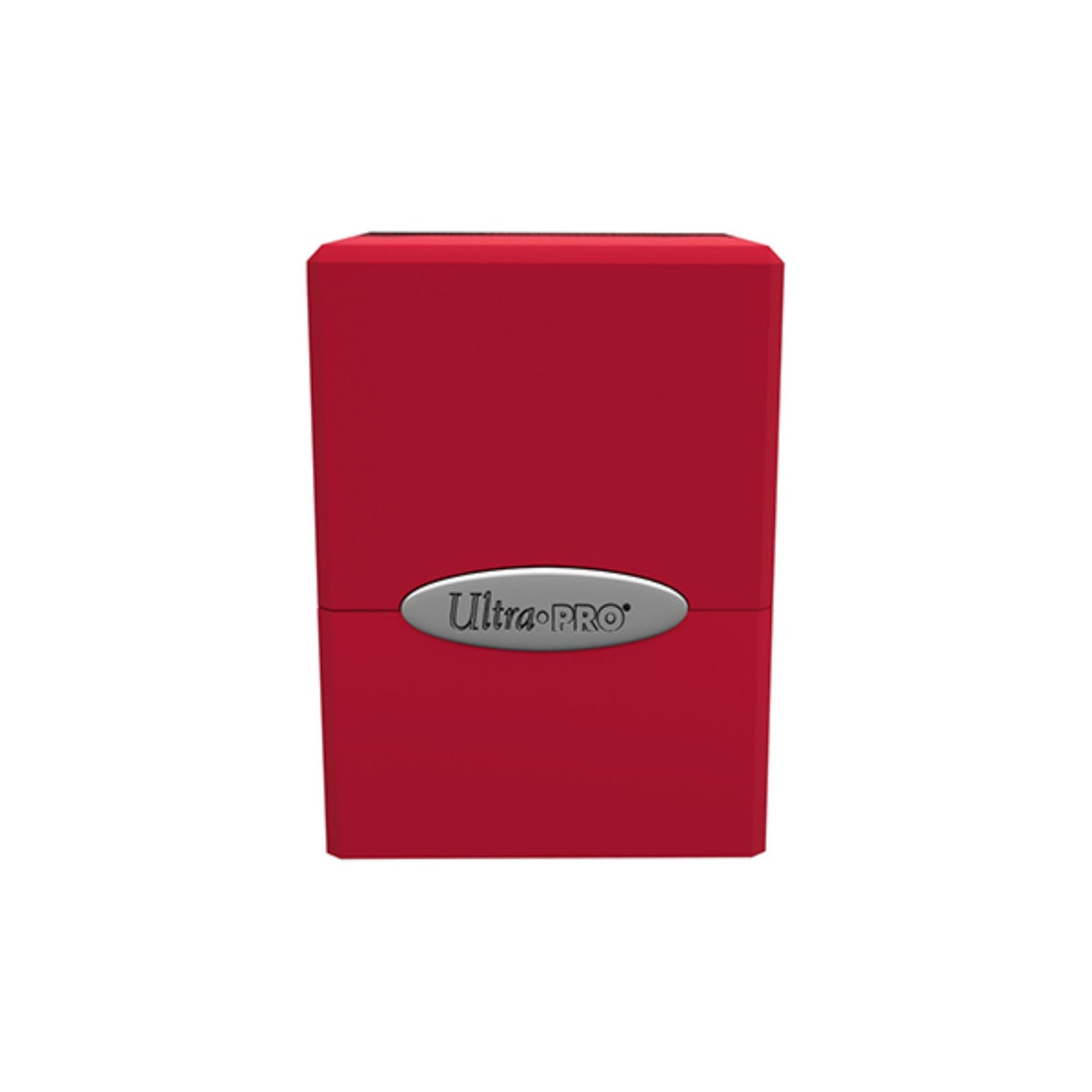 Ultra Pro Satin Cube 100+ Solid Red Deckbox (Apple)