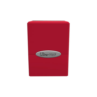 Ultra Pro Satin Cube 100+ Solid Red Deckbox (Apple)