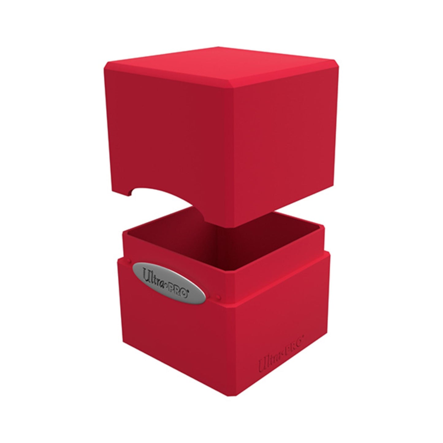 Ultra Pro Satin Cube 100+ Solid Red Deckbox (Apple)