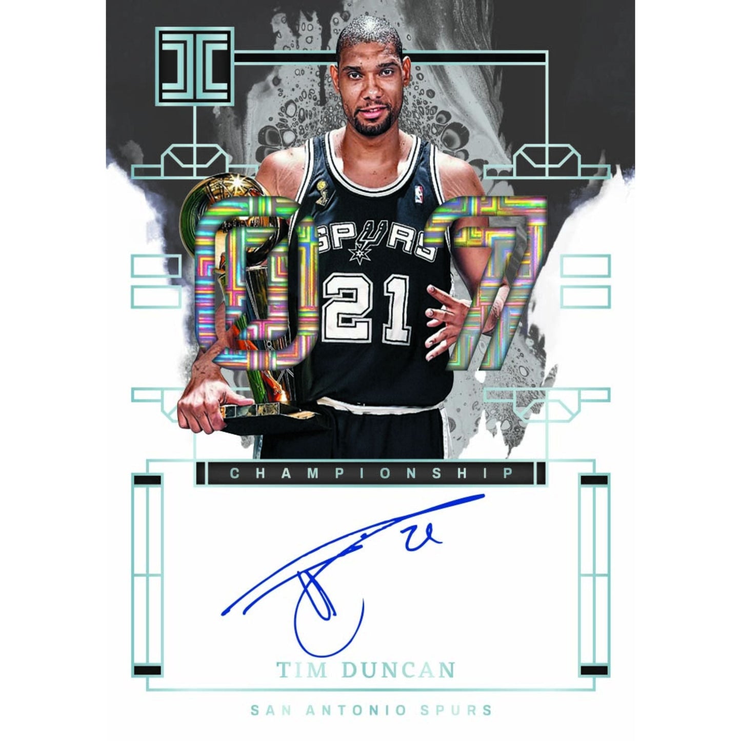 2023/24 Panini Impeccable Basketball Cards - Tim Duncan