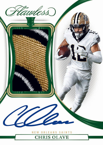 2022 Panini Flawless Football Hobby Box-Chris_Olave