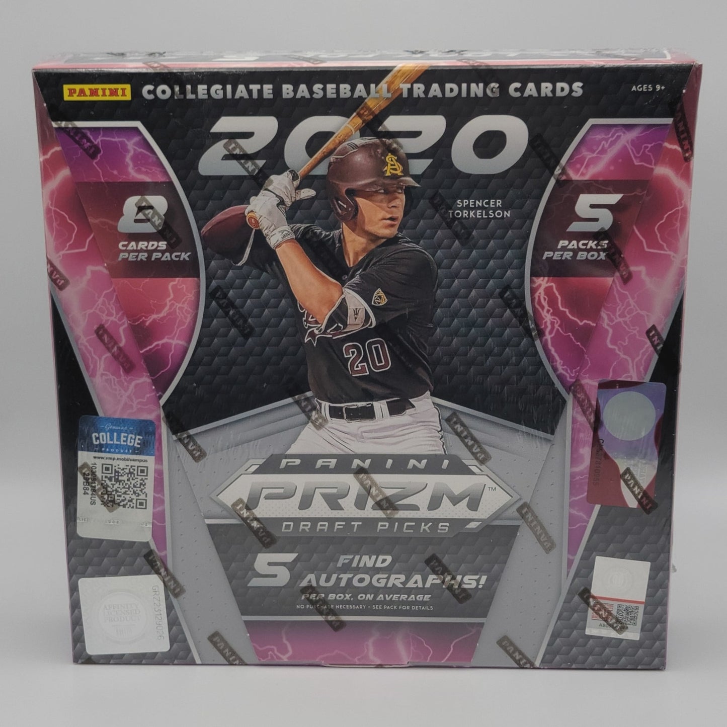 2020 Panini Prizm Draft Picks Baseball Box