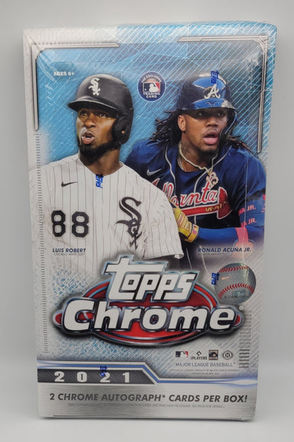 2021 Topps Chrome Hobby Baseball Box