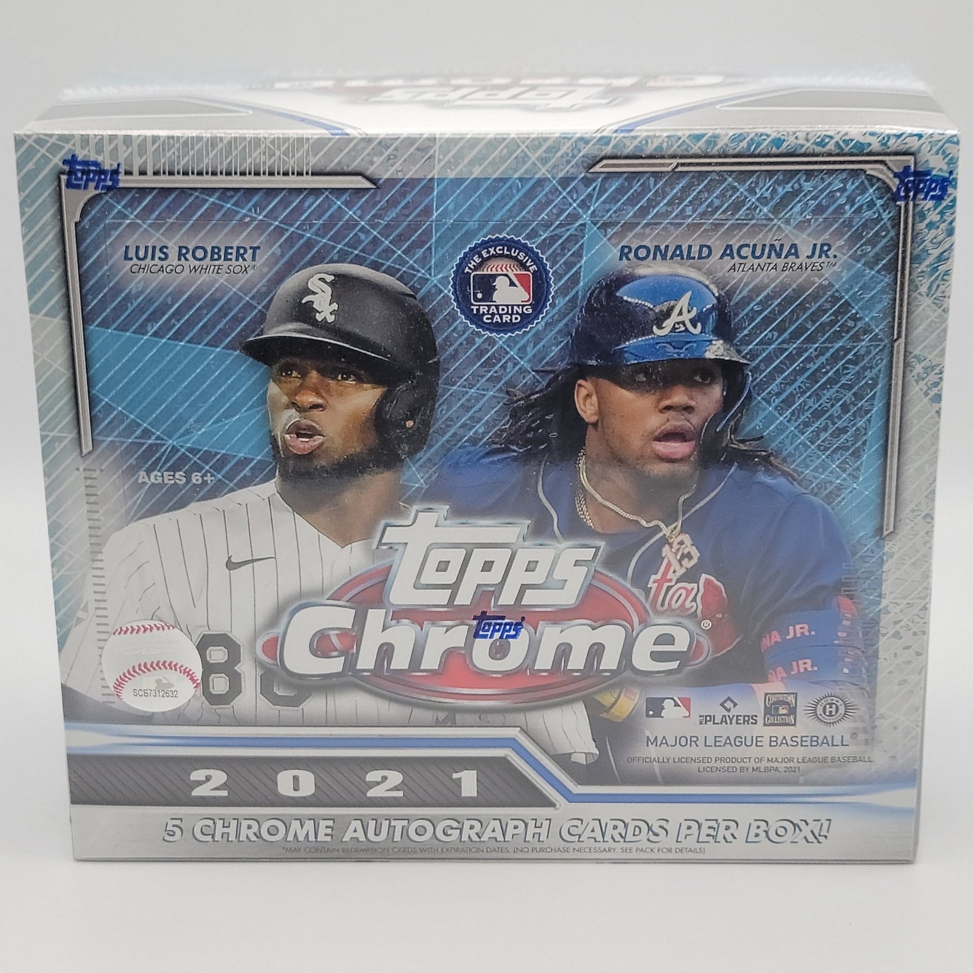 2021 Topps Chrome Jumbo Baseball Box