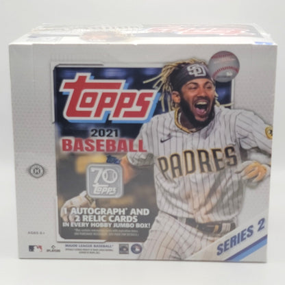 2021 Topps Series 2 Jumbo Baseball Hobby Box